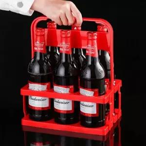 맥주 음료 캐리어 트레이 보관함 6구 컵캐리어 컵트레이 폴딩캐리어 커피캐리어