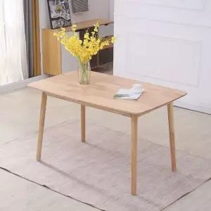 사각 원목 테이블 심플한 120cm 사각 심플한 120cm