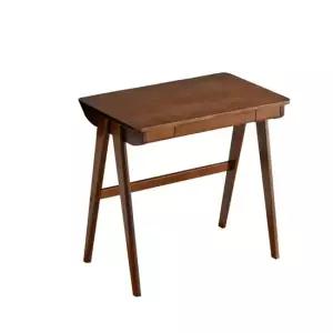 책상 원목 컴퓨터 브라운 80cm 80cm 브라운