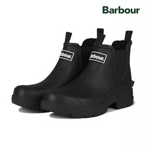 [바버]바버 님버스 Nimbus 첼시 웰링턴 여성 숏 레인부츠 장화 LRF0099BK11