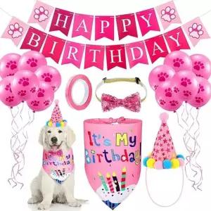 애견파티용품 애견 애묘 강아지 고양이 생일파티용품 모음전 6종 세 강아지용품
