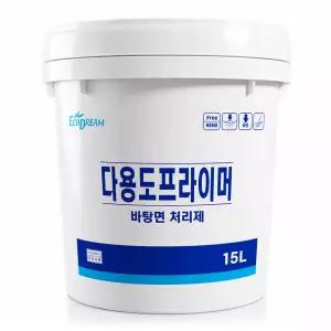 쌍곰 수용성 다용도 멀티프라이머 15kg 타일 몰탈 접착증강 신축성 프라이머