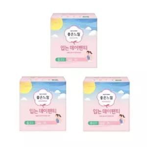 좋은느낌 입는 데이팬티 소형 8매 X 3팩 편안한 생리대입는