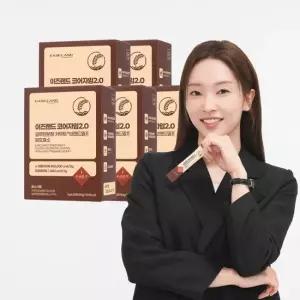 이즈랜드 코어자임2.0 글루텐분해 카무트 브랜드밀 발효효소 고소한인절미맛 30포 5박스