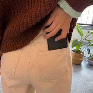카드홀더 카드지갑 검은색 가죽 슬림 미니카드-WFOAY97