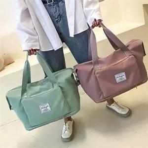 대용량 여행용 보스턴 백 접이식 캐리어 보조 가방 확장형 데일리-WFOB7LE