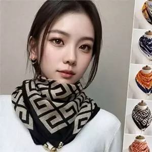 가벼운 여성 스카프 데일리 스카프 사계절 간절기 패션-WFOB7RL