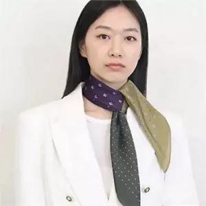 데일리 스카프 간절기 여성 실크스카프 사계절 직장인 선물용 패션-WFOB80X