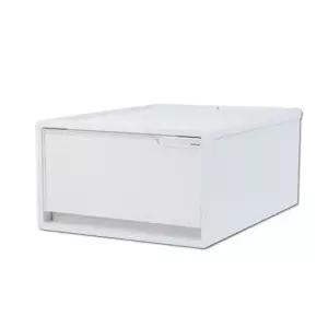 플라스틱 서랍장 수납장 리빙박스 54x42x24.5cm 1P IV 옷장정리 옷정리 의류정리 침구정리