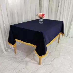 친절한탄씨 벨벳테이블보 행사용테이블보 융테이블보 185cmx155cm 벨벳식탁보 테이블보 행사테이블보 융