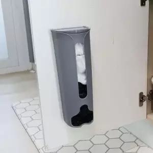정리함 비닐봉지정리함 벽부착 비닐봉투 그레이 비닐정리함 비닐보관함 비닐팩정리함