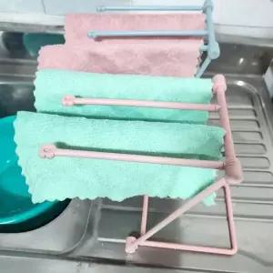 접이식 행주 건조대 주방 행주 걸이 다용도걸이 행주행거 행주홀더 싱크대수건걸이