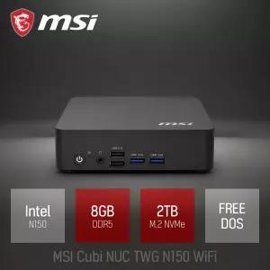 ⓒ Cubi NUC TWG N150 8GB 2TB / 산업용 주식용 기업용 작고 가벼운 초소형 가성비 미니PC