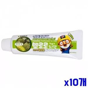 고품질 저불소 어린이치약 90g-메론향 x10개 구강청결 개운한치약 구강케어 구강관리 순한치약 WFODLIK