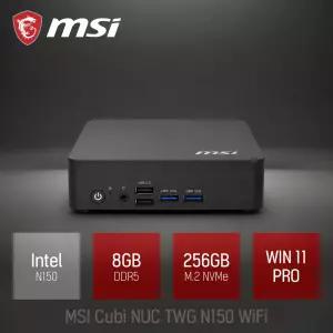 ⓒ Cubi NUC TWG N150 8GB 256GB WIN11/ 산업용 주식용 기업용 작고 가벼운 초소형 가성비 미니PC