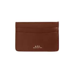 A.P.C MUST IT_아페쎄 PXAWV H63028 CAD NOISETTE 남성 카드홀더