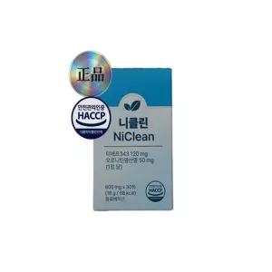 닥터놀로지 니클린 아르기닌 오르니틴 활력 밸런스 영양제 30정