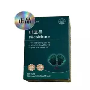 니코랩 니코뮨 TF343 특허성분 30정