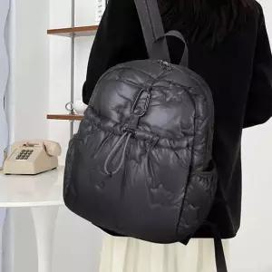 패딩 미니 백팩 여성 캐주얼 데일리 가방 학생 대학생 미니백팩 여셩백팩 누빔백팩