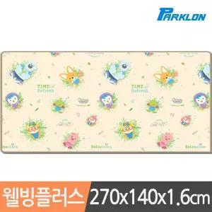 [파크론] 뽀로로 하늘구경 웰빙 놀이방매트 270x140x1.6cm