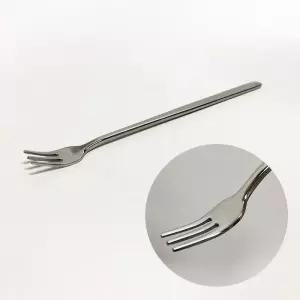 [룽스_64]티포크 디저트포크 롱포크(심플14cm)1p