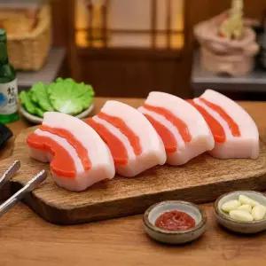[룽스_64]스트레스볼 촉감놀이 장난감 스퀴시볼 삼겹살세트