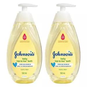[룽스_64]베이비 존슨즈베이비탑투토 바스 X 500ml 2개