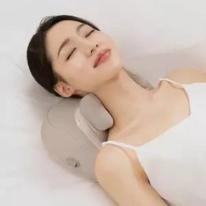 빌라르 목 어깨 베개 마사지기 승모근 안마기 온열 찜질