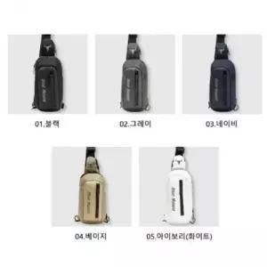 편리한 포켓 슬링백 세로지퍼 적합한 포인트 미니 영문 가방 WL 생활방수 사용하기 일상생활에서