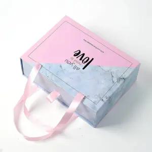 포장상자 선물 핑크대리석 서랍형 TBZ 23.5x17cm