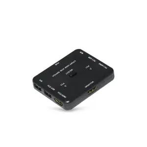 [룽스_65]제어 KVM PC용품 HDMI USB 2대의 스위치2대1