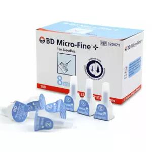 인슐린 멸균주사침 펜니들 주사바늘 8mm 의료용품 부모님건강
