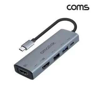[룽스_65]USB 타입C컨버터 to HDMI 듀얼 컨버터 2포트