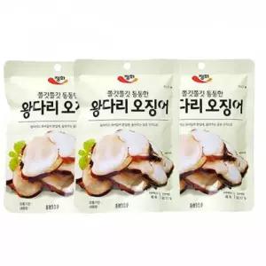 왕다리오징어 슬라이스오징어 x 3개