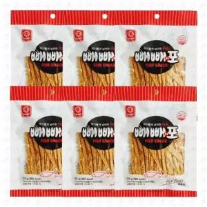빼빼포 매운맛 24g 6개