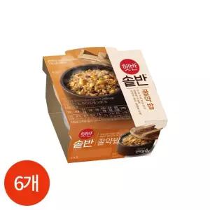CJ 햇반 솥반 꿀약밥 210g x 6개