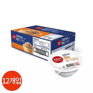 CJ 햇반 파로 통곡물밥 190g x 12개