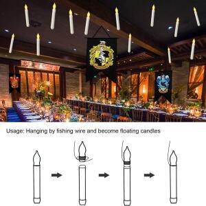 12PCS LED Flameless 전자 촛불 빛 배터리 운영 테이퍼 Tealight 밤 크리스마스 웨딩 장식