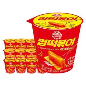 [오뚜기] 컵떡볶이 핫스파이시 136.3g 15개[35959978]