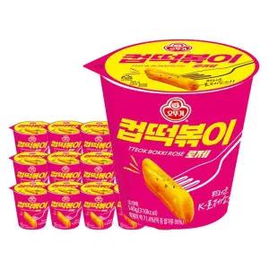 [오뚜기] 컵떡볶이 로제 140g 15개[35959980]