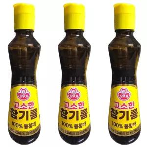 고소한 참기름 320ml 3개