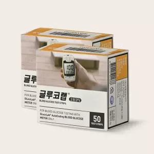 오상헬스케어 글루코랩 혈당시험지(측정지) 2BOX(100개입)