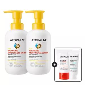 아토팜 밸런싱 모이스처 젤 로션 300ml 2개+[증정]MLE크림30ml+수딩젤로션20ml