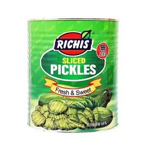 리치스 오이피클 캔 3kg (슬라이스)