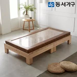 로제 무헤드 편백나무 ALL 프레임 슈퍼싱글 SS 홍맥반석 고급 보료 돌침대 DF6