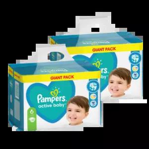 유럽산 팸퍼스 베이비드라이 밴드6단계 기저귀 향 Pampers 바우처