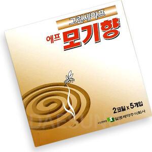 그린세이프 에프 모기향 10개입