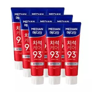 메디안 치석케어 구취제거 치약 120g 3입 3개