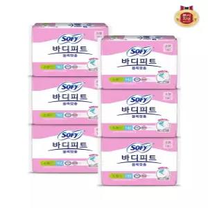 [쏘피]바디피트 볼록맞춤 소형 16P x 6팩