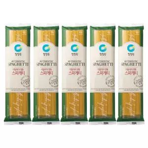 청정원 스파게티면, 500g, 5개